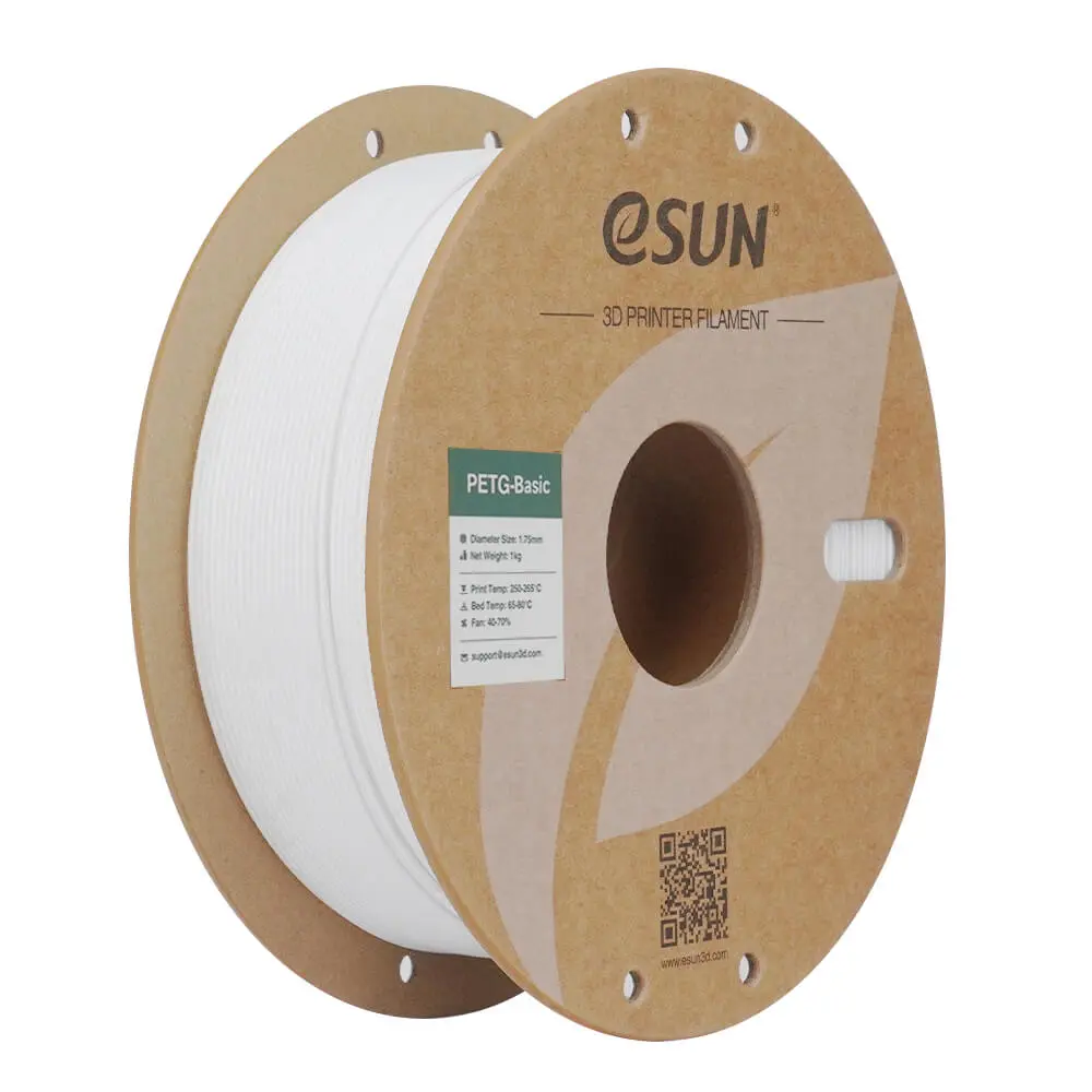 Filament PETG Basic Blanc  eSUN 1.75mm 1KG