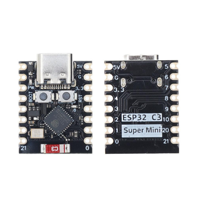 Carte De développement ESP32-C3 Mini Avec Port USB-C — Acheter en Tunisie | TET Electronics