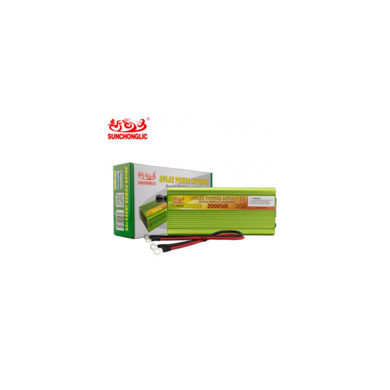 Convertisseur de Tension 2000VA 12V DC à 230V AC 50Hz — Acheter en Tunisie | TET Electronics