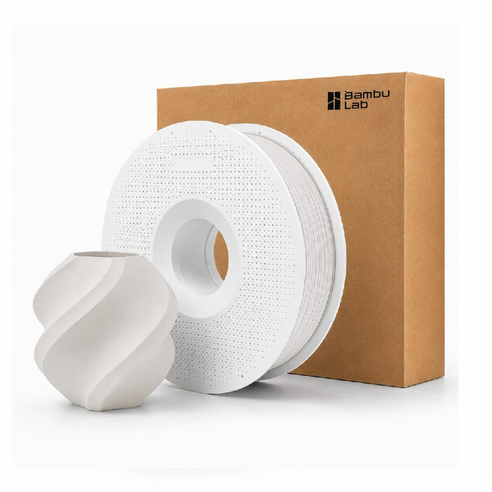 Filament Bambu Lab PETG Blanc 1kg - impression-3d | Acheter en Tunisie - TET Electronics