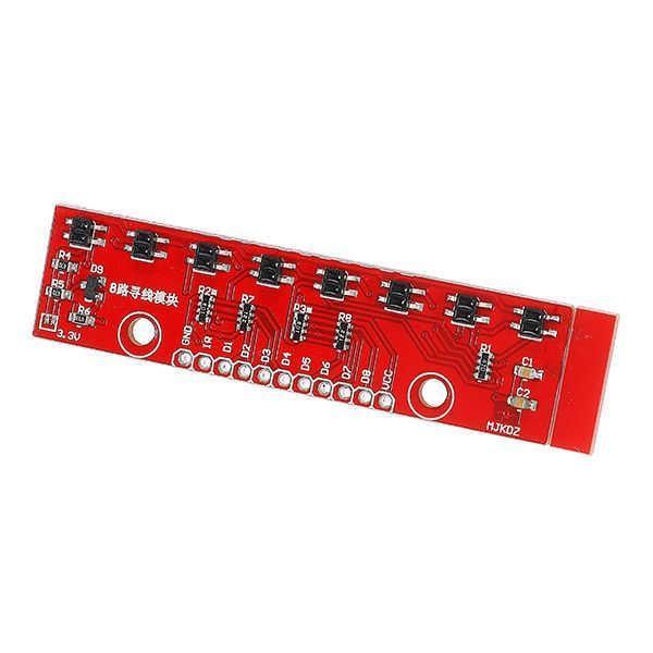 Capteur QTR 8A Détection de Ligne IR - Capteurs | Acheter en Tunisie - TET Electronics
