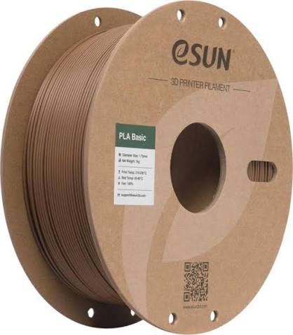 eSUN Filament PLA Basic Marron eSUN 1.75mm 1KG - Kits & Prototypage | Acheter en Tunisie - TET Electronics