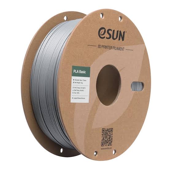 eSUN Filament PLA Basic Argent eSUN 1.75mm 1KG - Kits & Prototypage | Acheter en Tunisie - TET Electronics