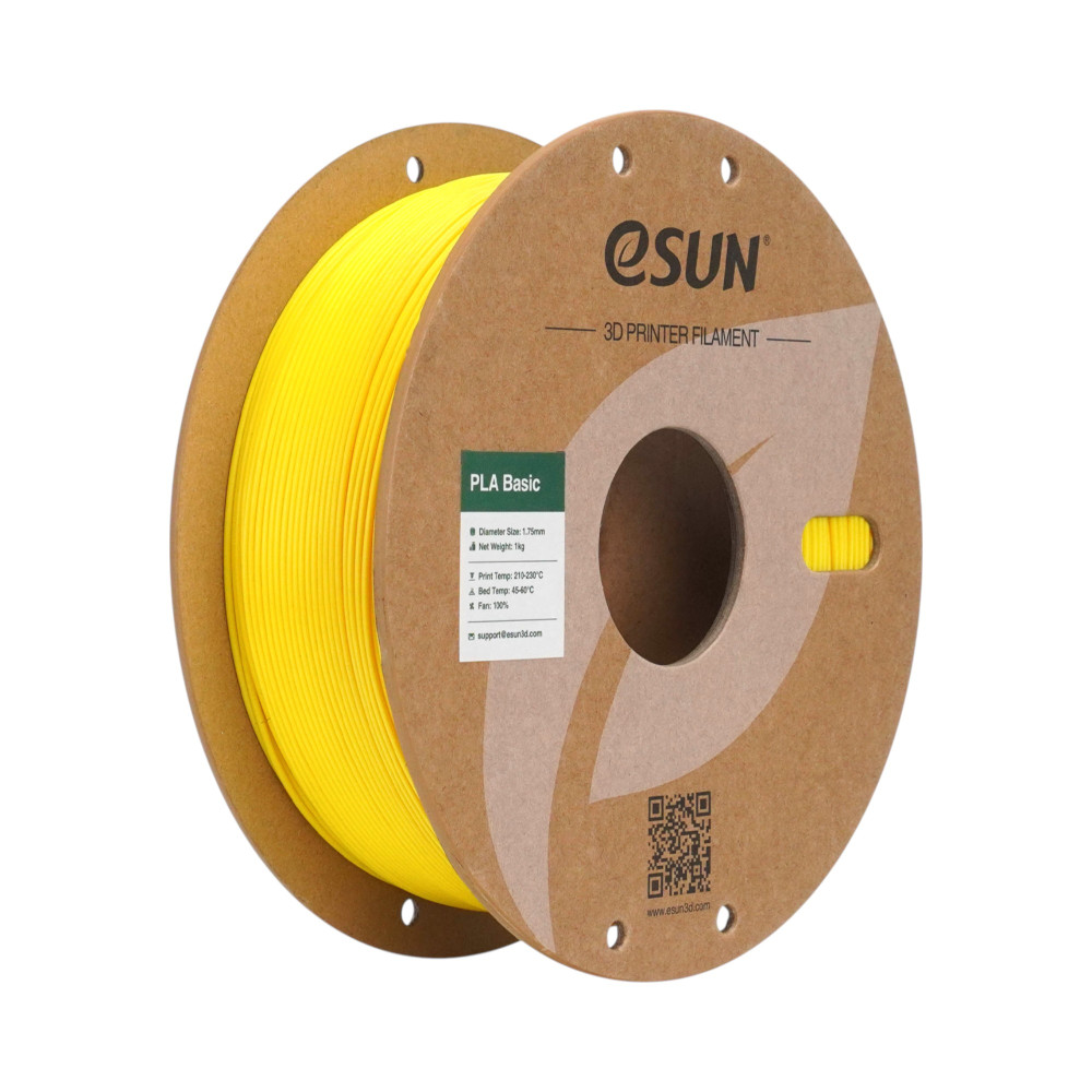 eSUN Filament PLA Basic Jaune eSUN 1.75mm 1KG - Kits & Prototypage | Acheter en Tunisie - TET Electronics