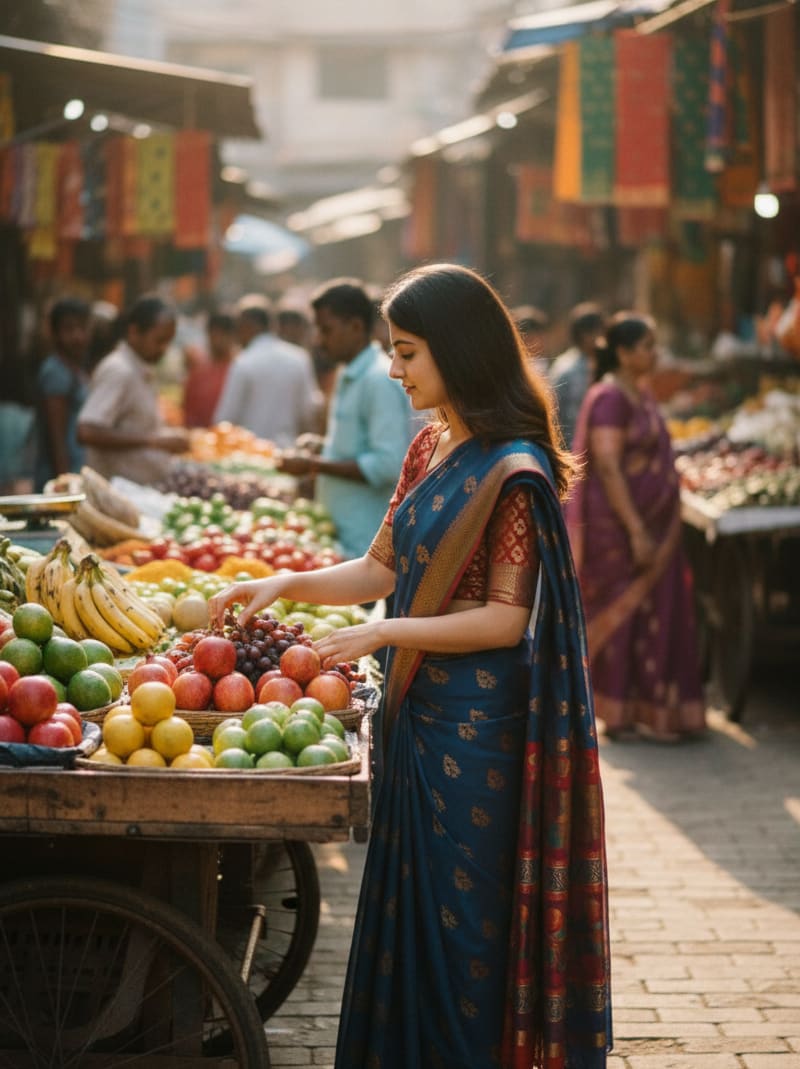 Woman Street Vendor