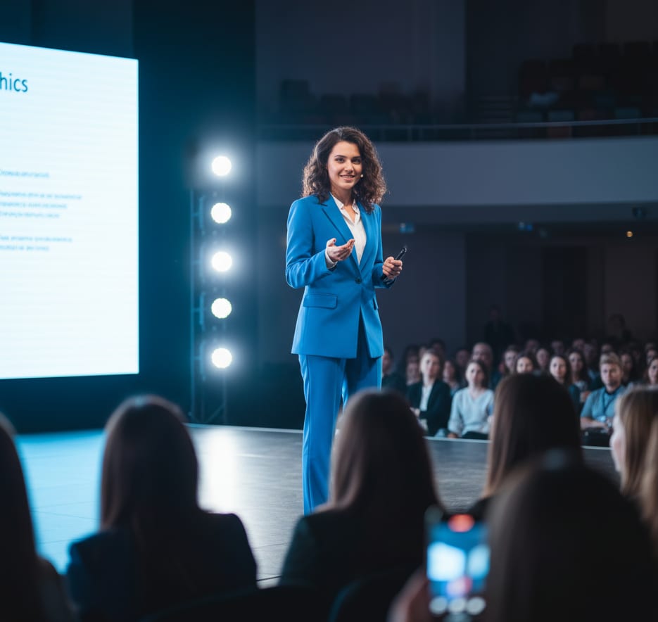 Woman Giving Presentation