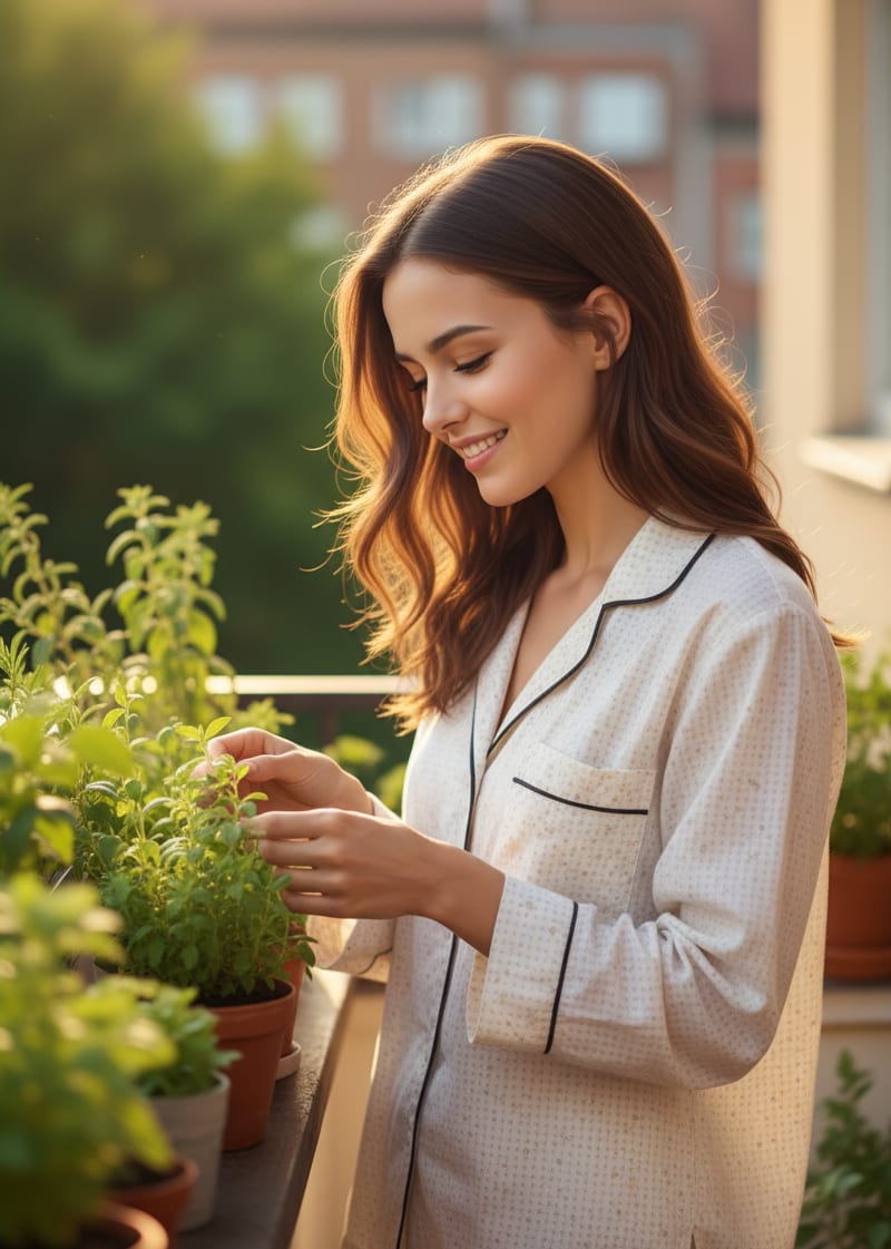 Woman Gardening