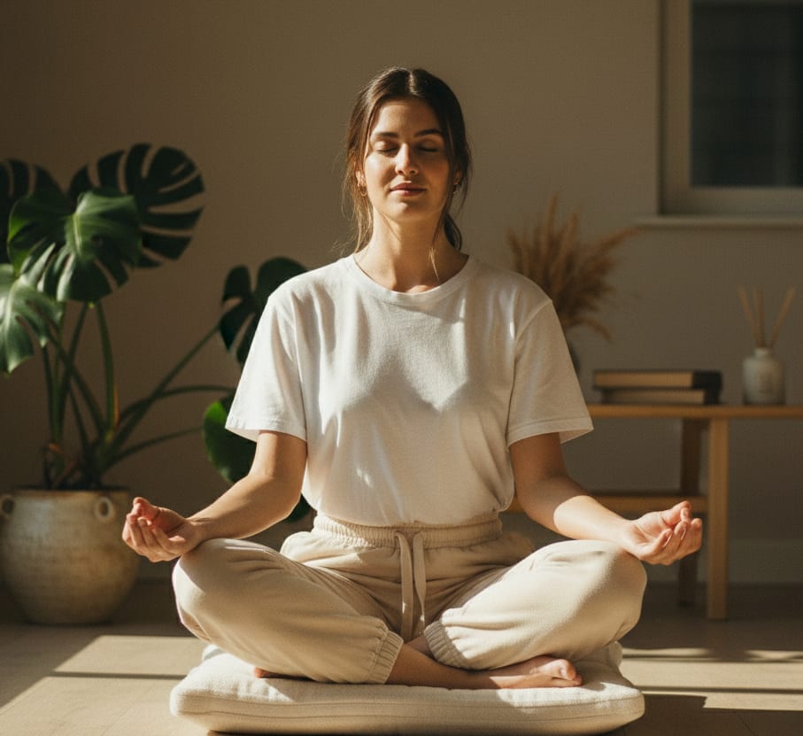 Woman Meditating