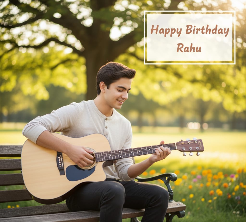 Acoustic musician birthday