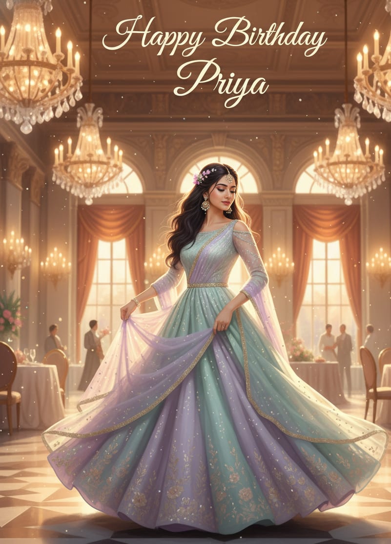 Ballroom dancer birthday