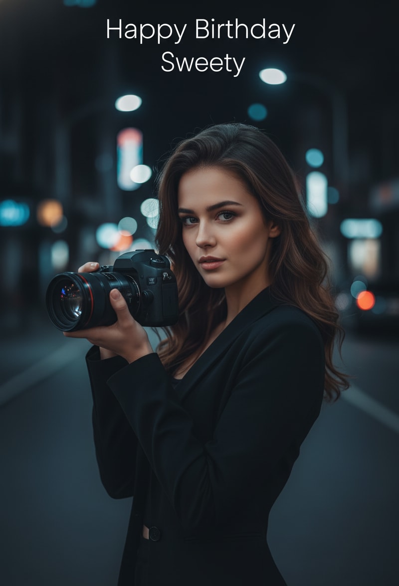 Photographer urban birthday