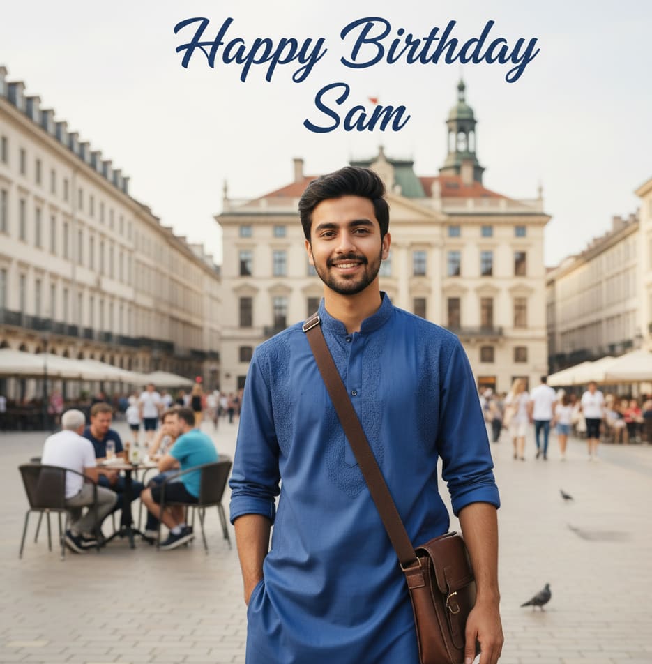 Urban traveler birthday