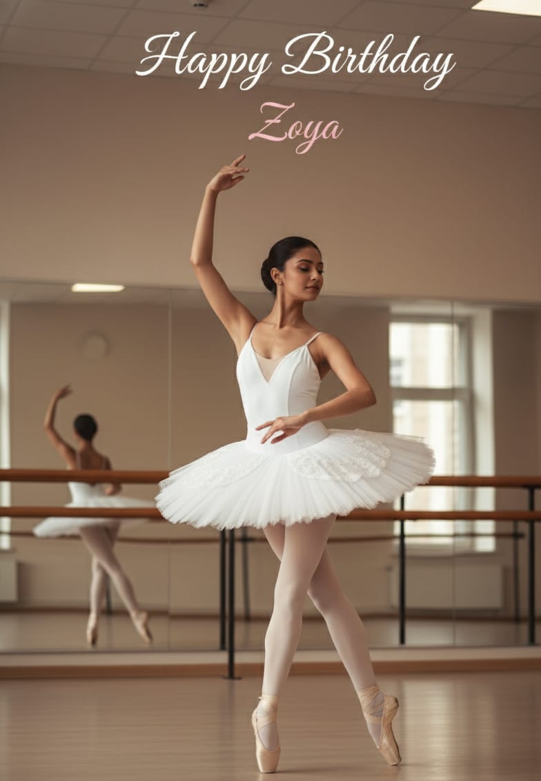 Ballet dancer birthday