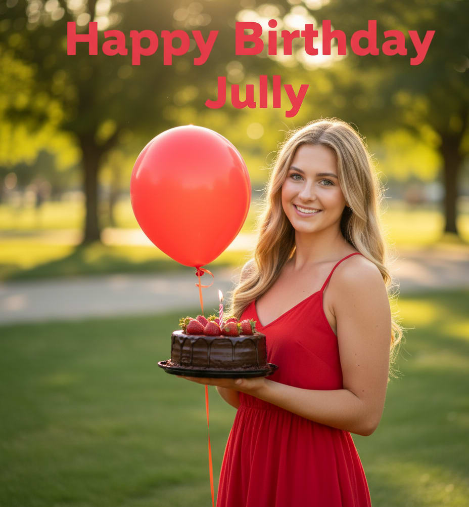 Cinematic chocolate cake park birthday