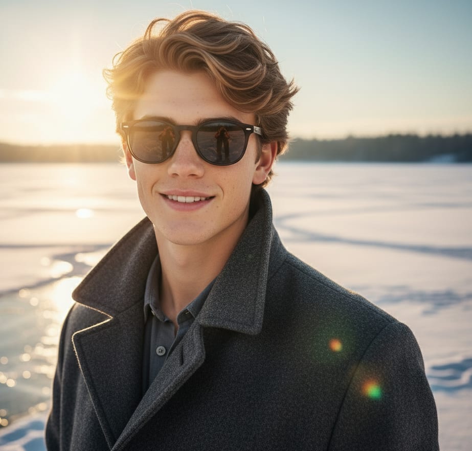 Man sunglasses beard