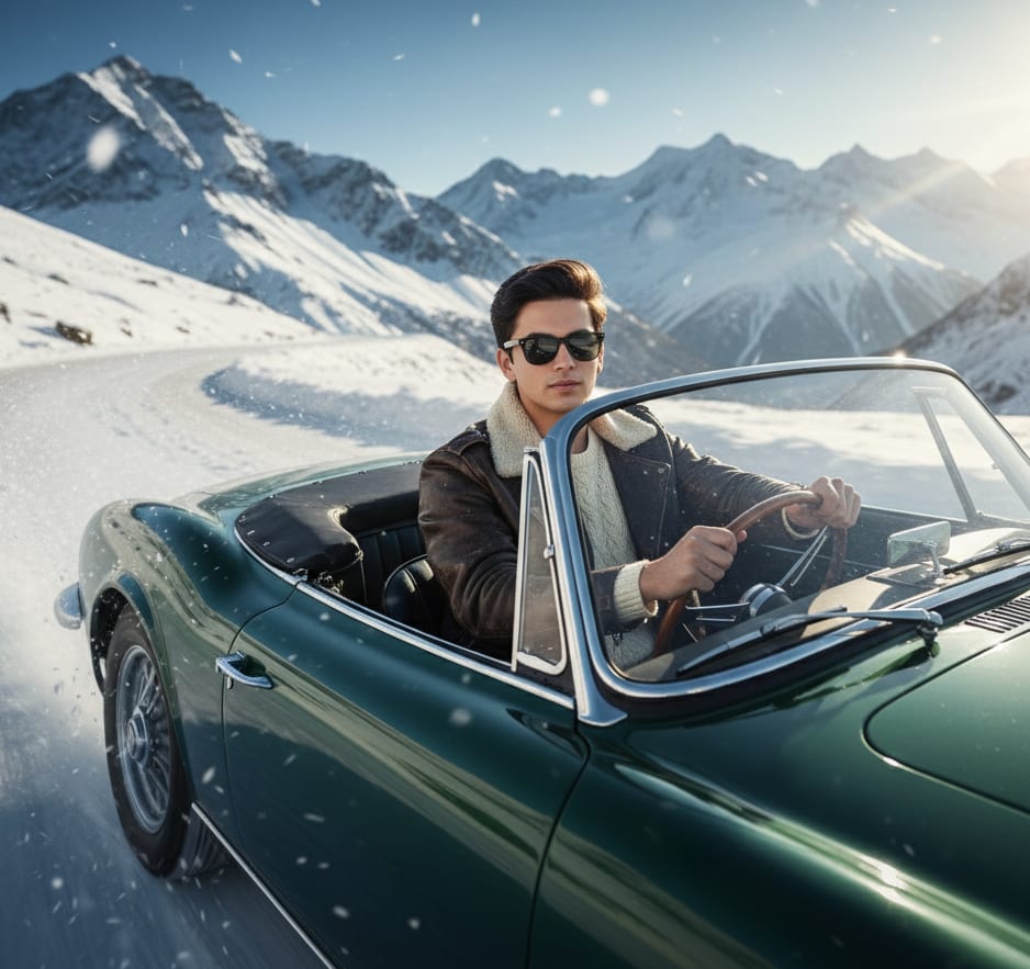 Man convertible sunglasses