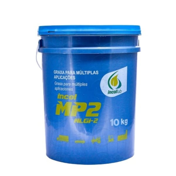 GRAXA LUBRIFICANTE MULTIUSO INCOL MP2 AZUL BALDE 10 KG GRAXA LUBRIFICANTE MULTIUSO INCOL MP2 AZUL BALDE 10 KG