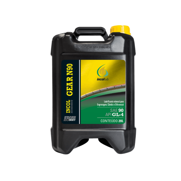 OLEO TRANSMISSAO SAE 90 INCOL LUB GALÃO 20L OLEO TRANSMISSAO SAE 90 INCOL LUB GALÃO 20L