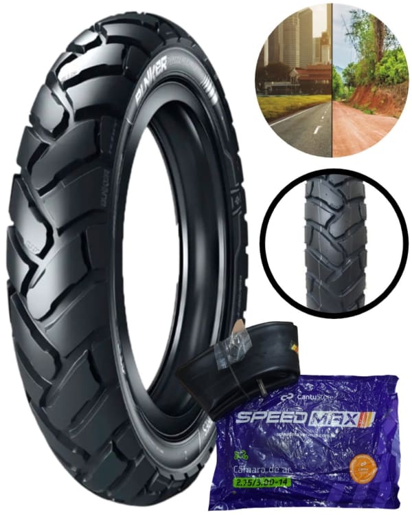 PNEU MOTO ARO 14 - 80/100X14 IRATIRES BUNKER ADAPT 49L TT