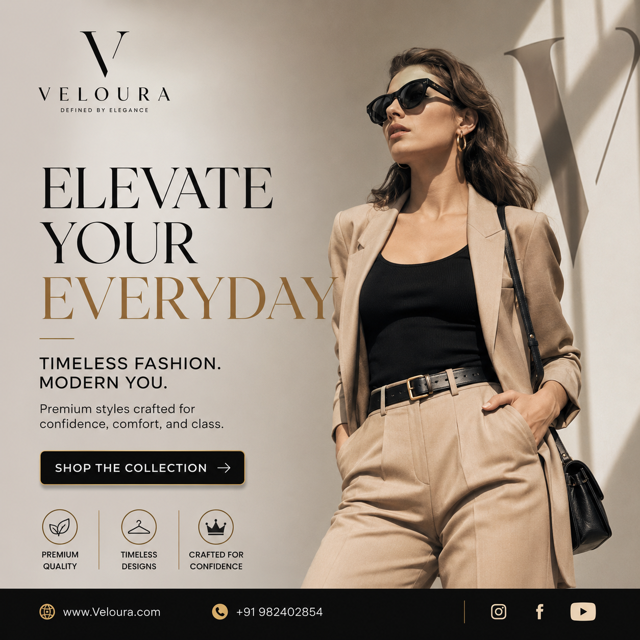 Luxury Fashion Brand Social Media Campaign
