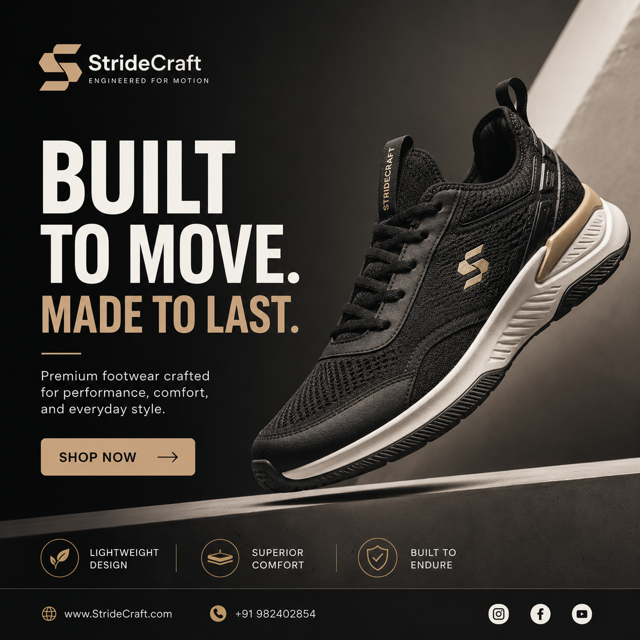 Performance Footwear Product Marketing Campaign