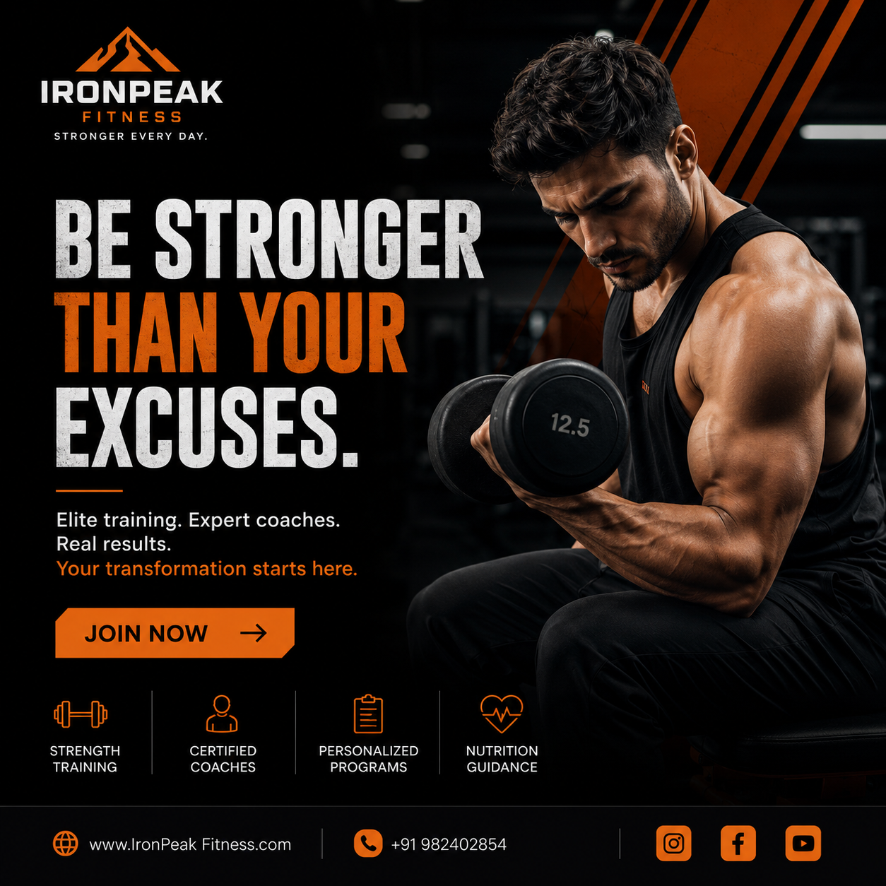 Fitness Center Social Media Marketing Campaign