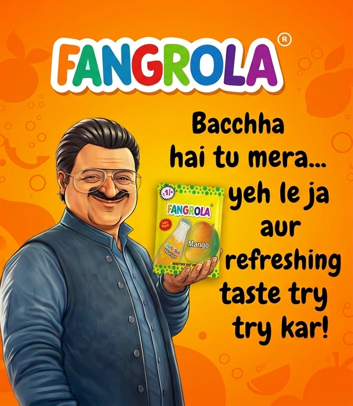 "Dhurandhar Inspired Jameel Jalali" Fangrola Campaign
