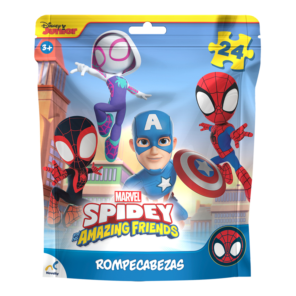 Rompecabezas Marvel Minibolsa Spidey 24 piezas || Bodega Aurrera ...