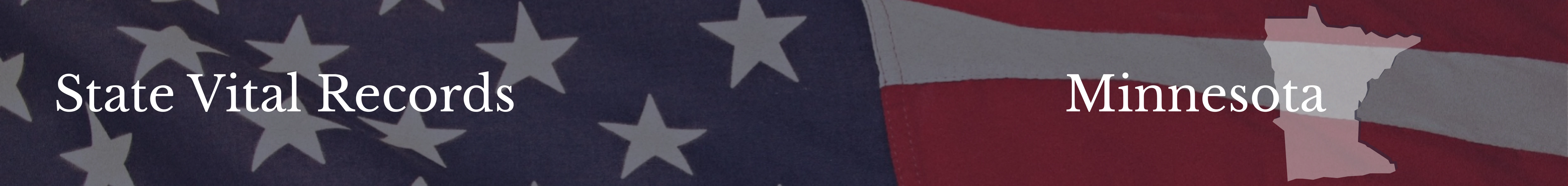 State of Minnesota Vital Records