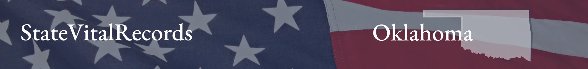 State of Oklahoma Vital Records