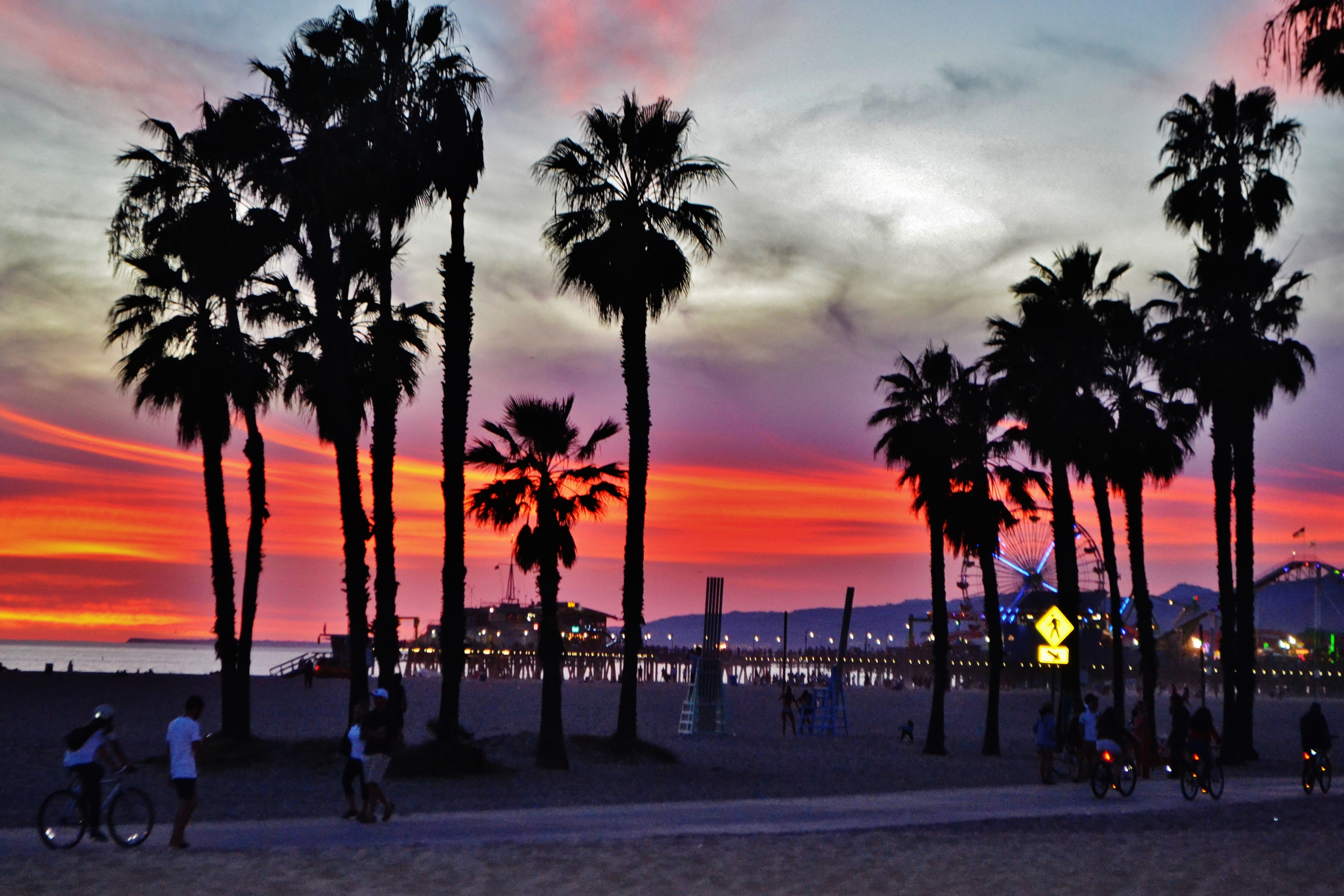 Stunning California sunset