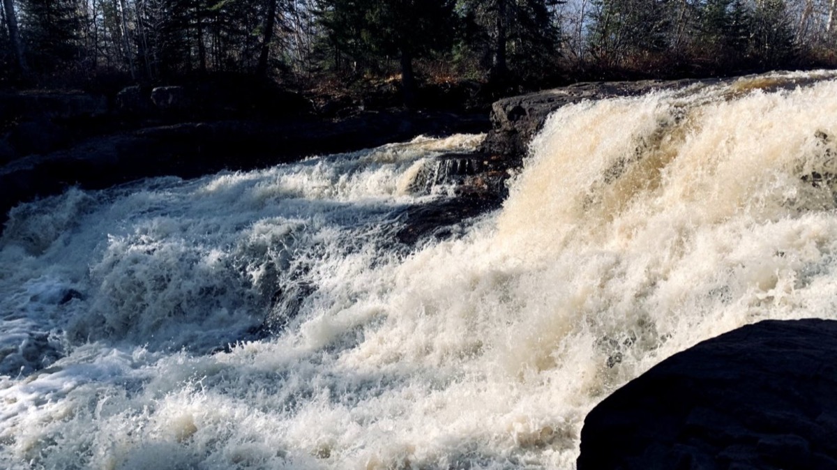 Temperance River falls