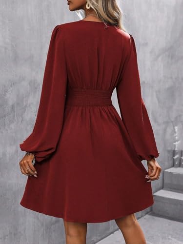 Vue 2 de Mini Robe Femme Manches