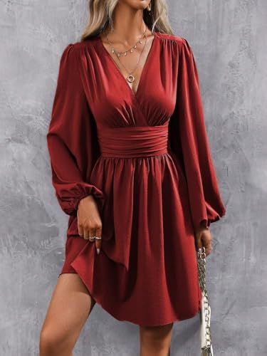 Vue 4 de Mini Robe Femme Manches