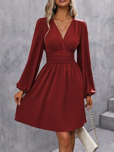 Vue 5 de Mini Robe Femme Manches