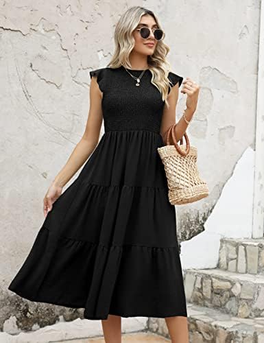 Vue 3 de Robe Longue Femme Chic
