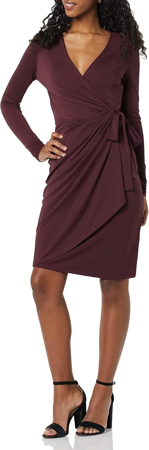 Femme Robe Cachecur Classique