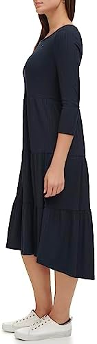 Vue 2 de Robe Florale Sans Manches