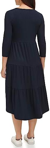 Vue 3 de Robe Florale Sans Manches