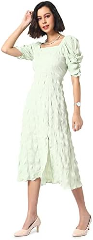 Vue 3 de Robe Midi Pour Femme