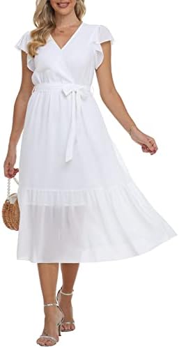 Vue 5 de Robe Mi Longue Femme