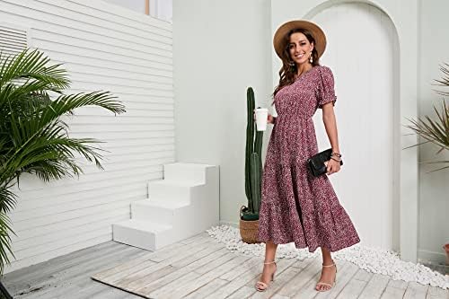 Vue 5 de Doux Robe Decontractee Femme