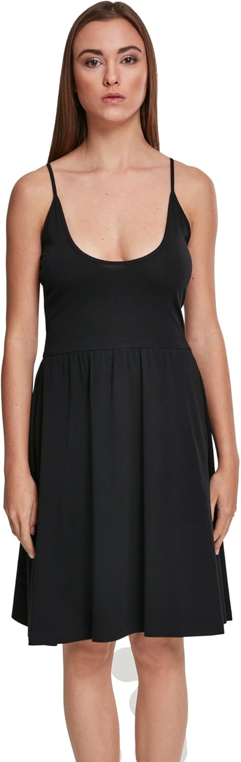 Damen Ladies Spaghetti Dress