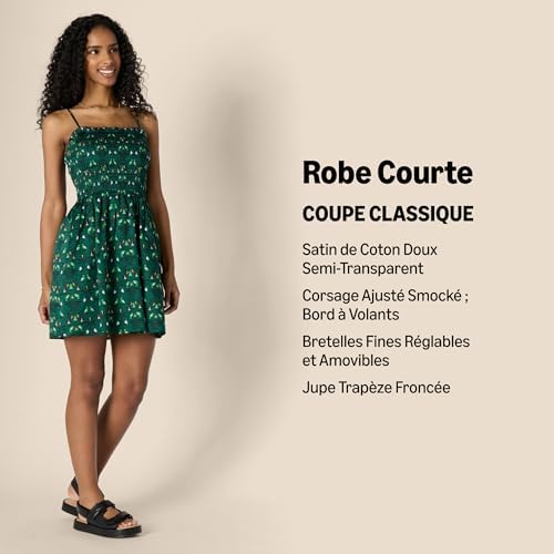 Vue 2 de Robe Courte Corsage