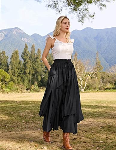 Vue 3 de Jupes Longues Pour Femme