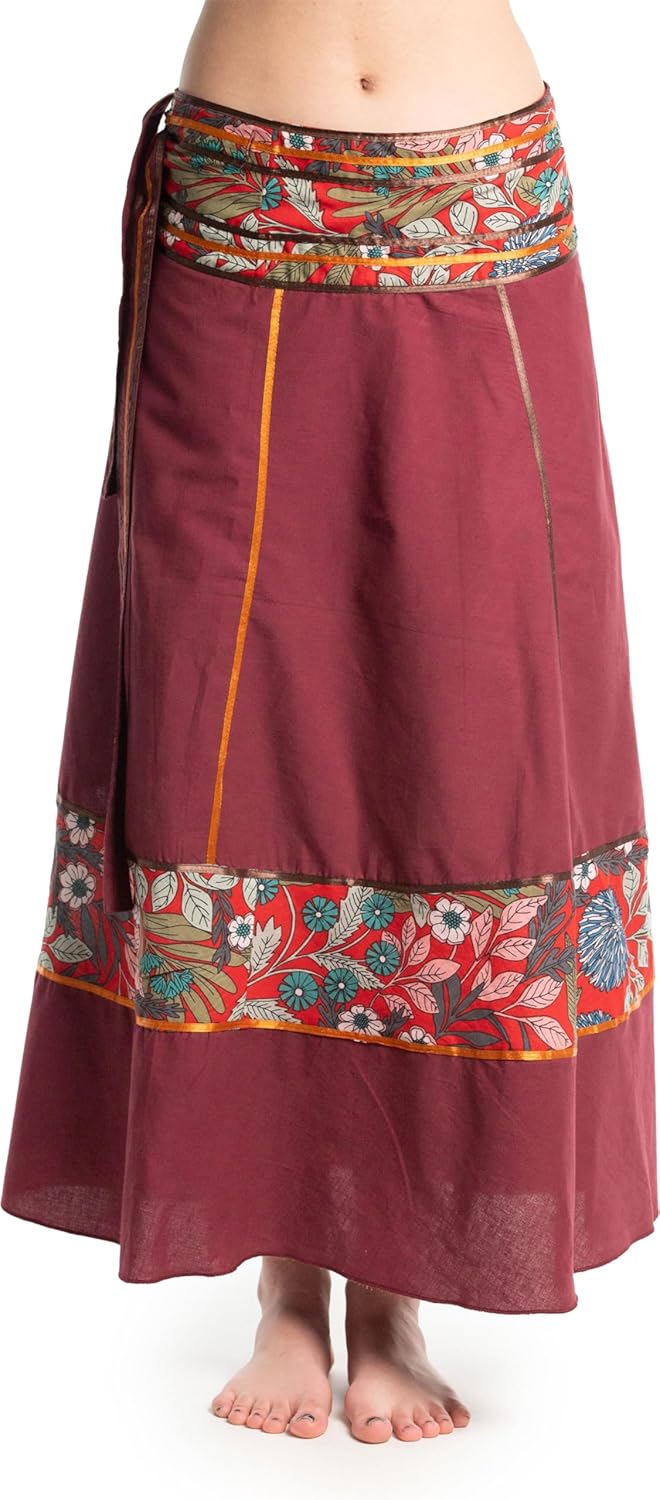 Jupe Portefeuille Jupe Maxi