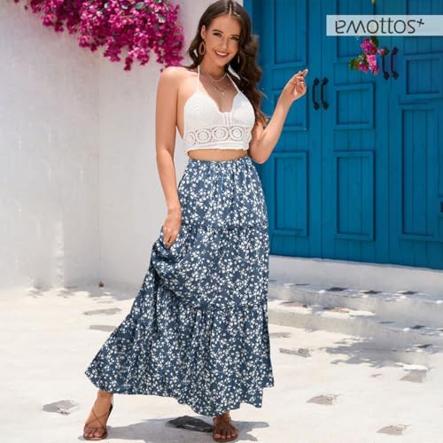 Vue 4 de Jupe Taille Elastique Jupe