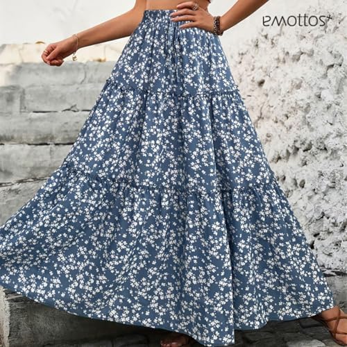 Vue 7 de Jupe Taille Elastique Jupe