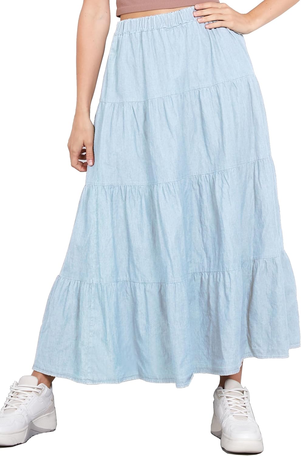 Jupe Longue Cheville En