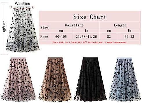 Vue 3 de Jupe Milongue En Tulle